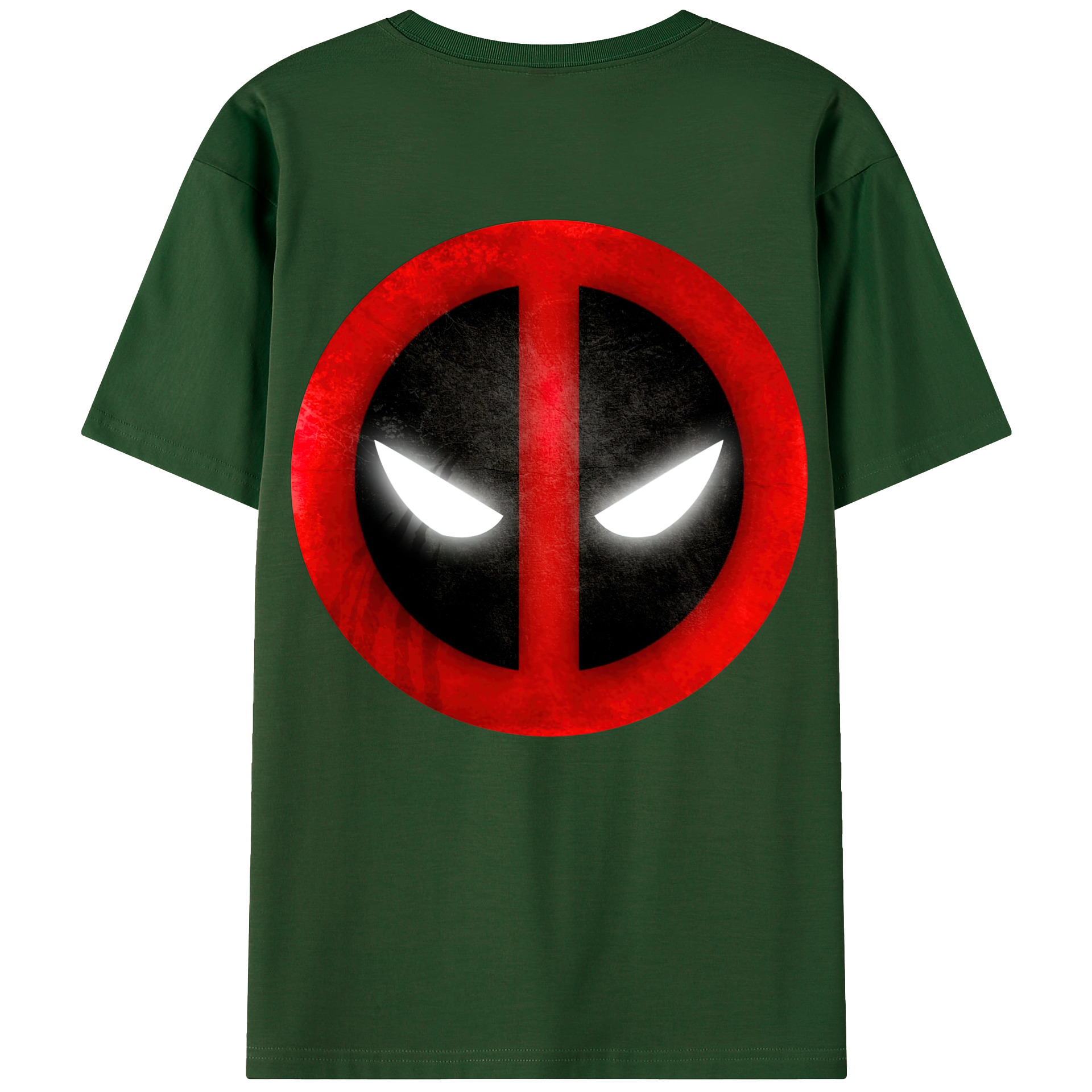（画像用） Deadpool デッドプール 綿100％半袖Tシャツ（背面プリント）